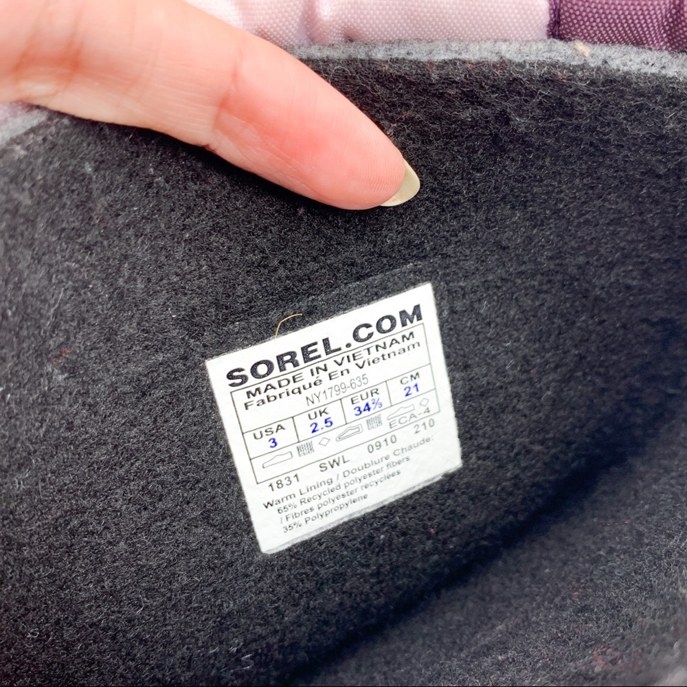 Sorel Cub Youth Waterproof Boots - Picture 12 of 16